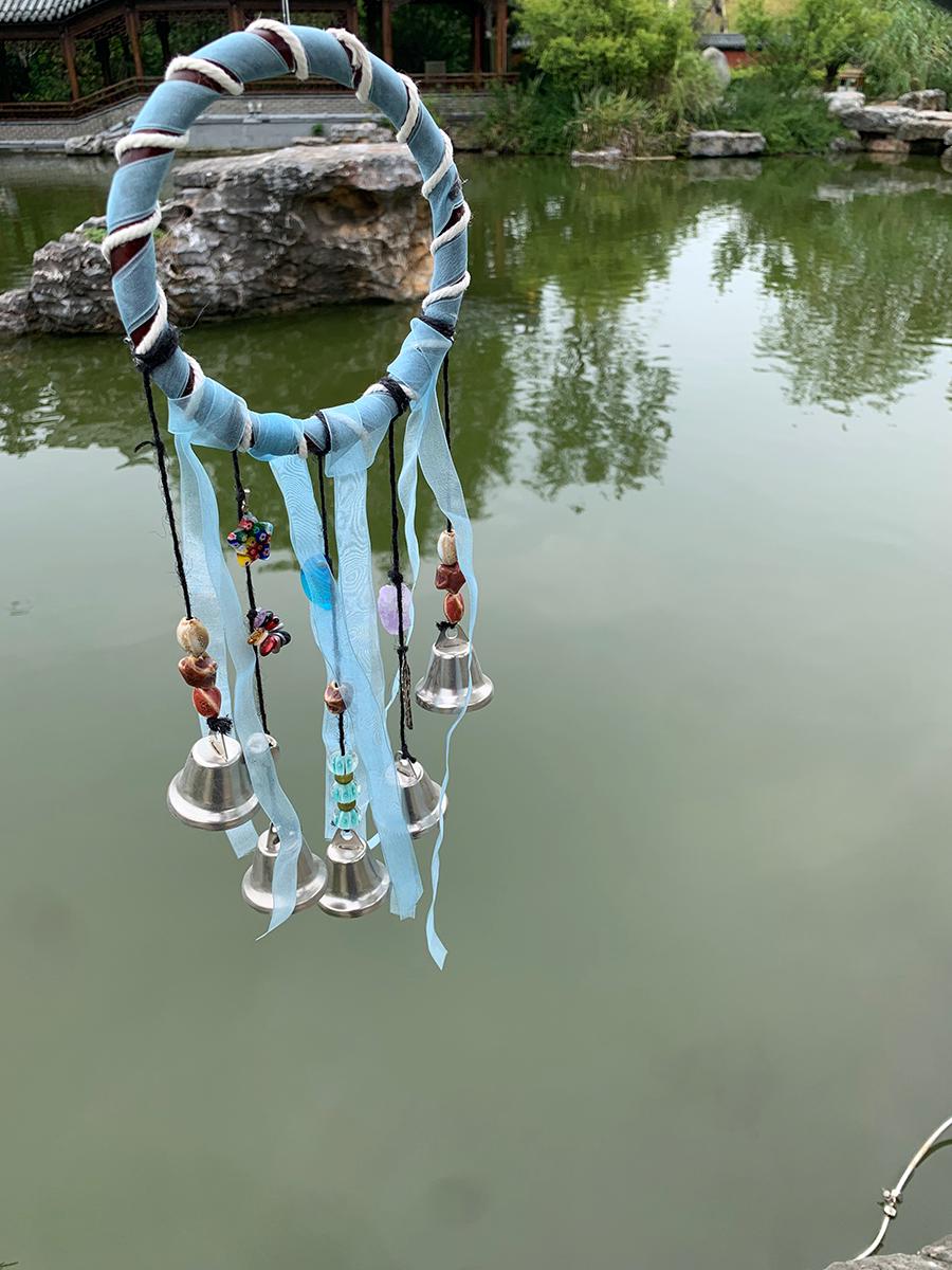 Witch Bells and Wind Chime, Hanging Witch Bells for door, Handmade Witch Bells, Wind Chime for outdoor, Garden Gifts