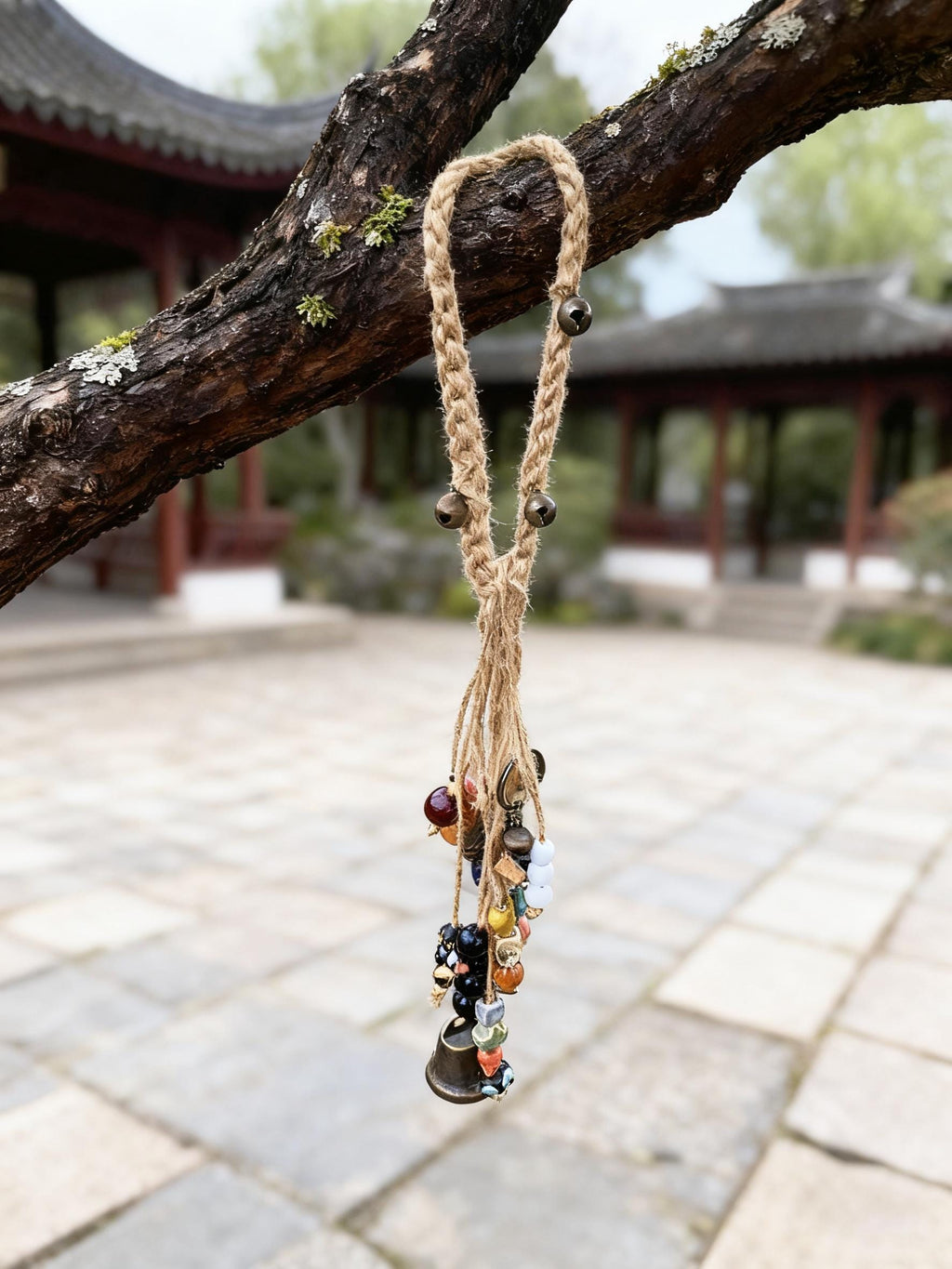 Rustic Chimes, Witch bells, Rustic Bells, Protection Bells, Harmony Witch Bells, Kitchen Witch, Spiritual Ward Gifts, Housewarming Gifts