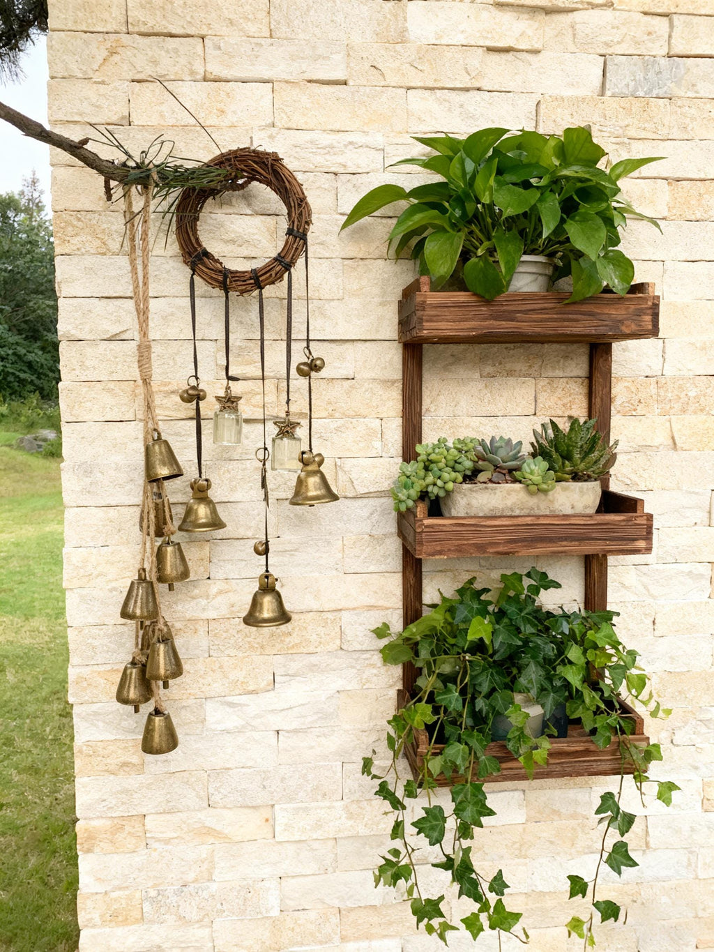 Set of 2 Witch Bells for Door Protection, Home Blessing Charm, Enchanted Witch Bells for Home Blessing, Handmade Witch Bells for Door Knob