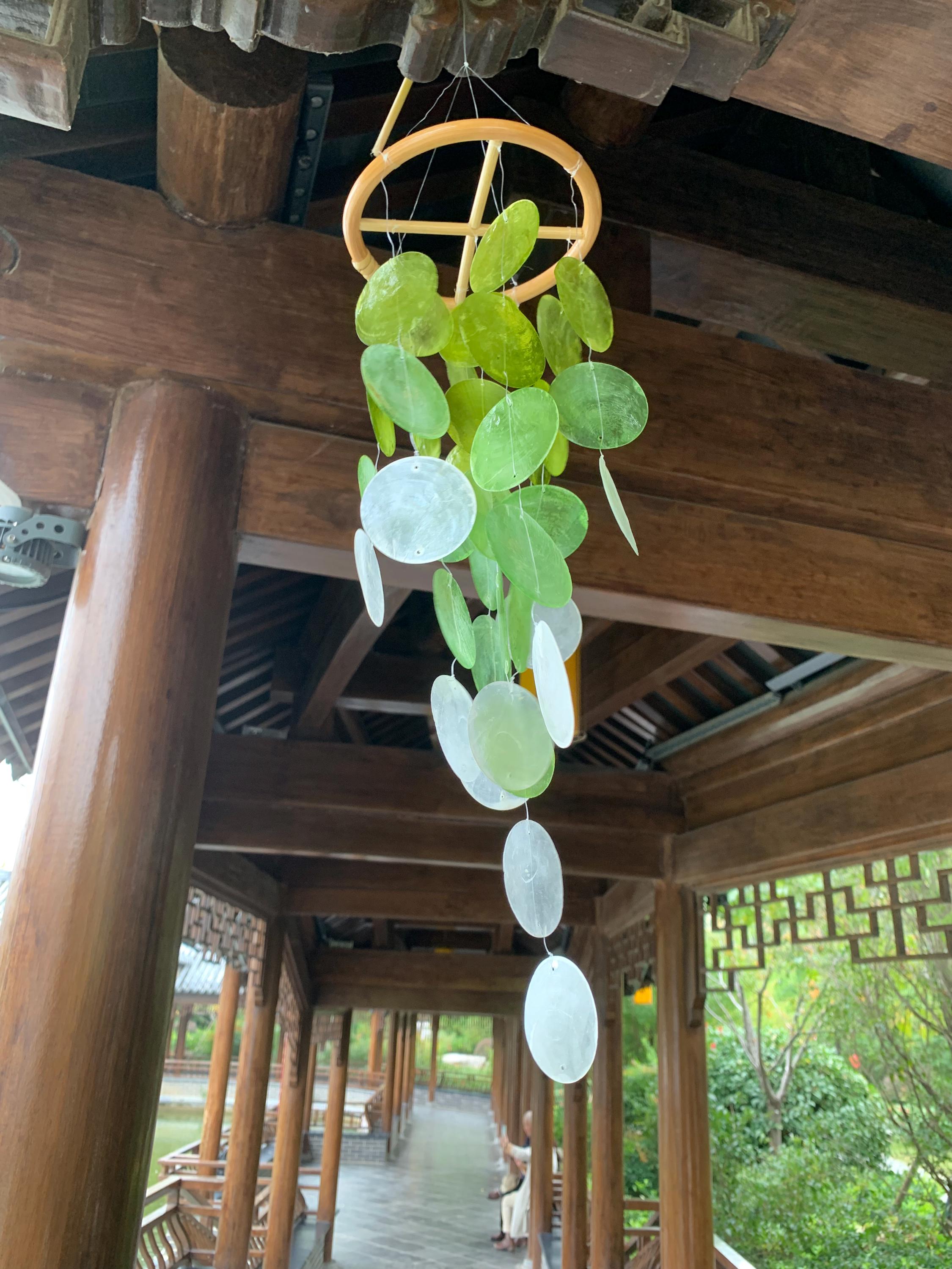 Handmade Seashell Wind Chime, Coastal Home Decor, Boho Wind Chime, Delicate Shell Wind Chime, Handmade Beach Decor, Gift for Sea Lovers