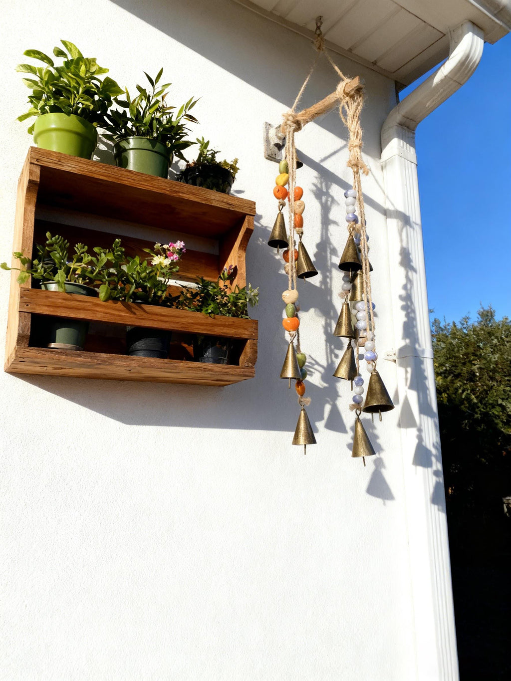 Hanging Witch Bells for Wreath, Decorative Decor for Swag, Pagan Supplies