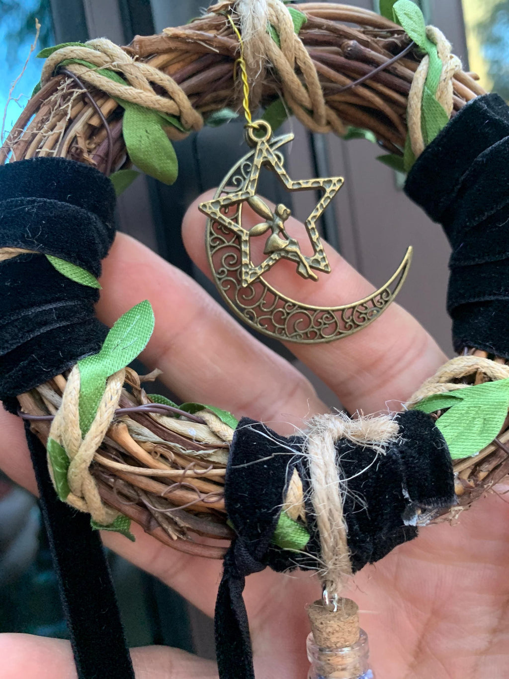 Witch Bells for Door Protection, Ward Off Negativity, Pagan Door Charm