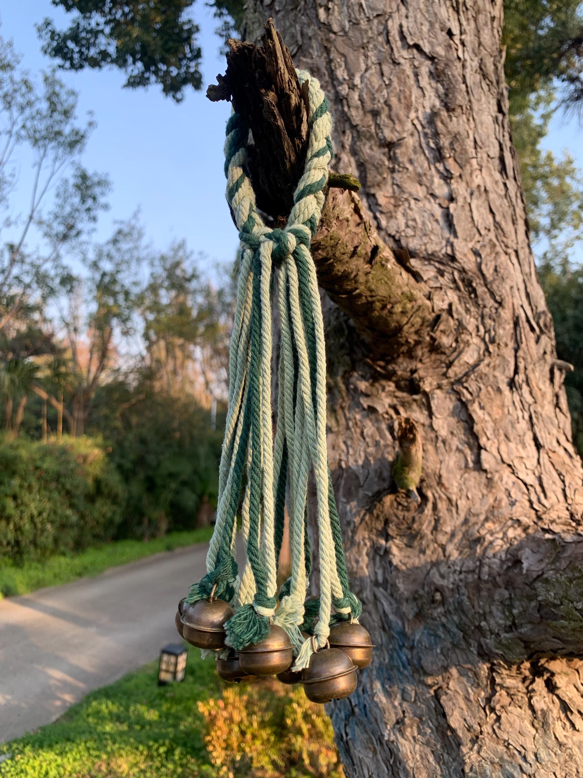 Hanging Witch Bells for Home Protection, Ward Off Negative Energy, Wiccan Gifts for Her