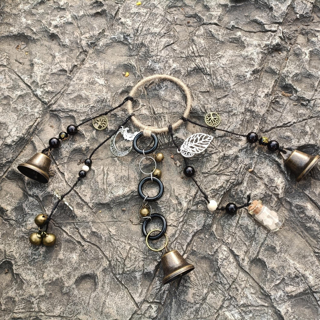 Brass Bells, Witch Bells and Wind Chimes, Hanging Witch Bells, Wicca A
